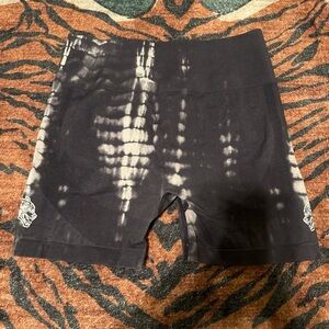 Darc Sport Black and White Athletic Shorts